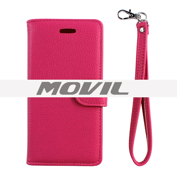 NP-2522 Cubierta de PU cuero Flip para iPhone 6 funda de cartera-15